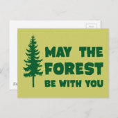 森があなたと一緒に ポストカード (正面/裏面)