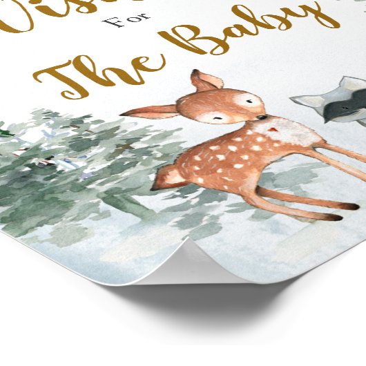 森がベビー ポスター (角)