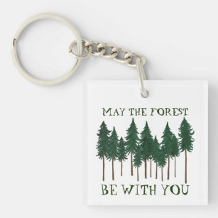 森が君の木と一緒にな救ること キーホルダー