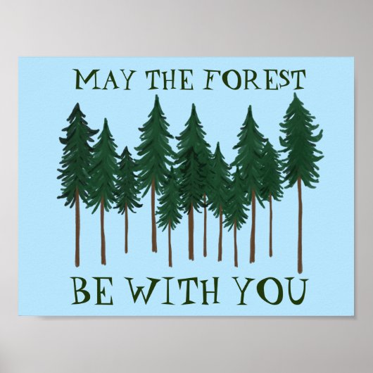 森が君の木と一緒にな救ること ポスター (正面)