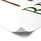 森が君の木と一緒にな救ること ポスター (角)