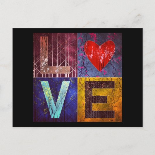 森が大好き！ ポストカード (正面)