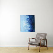 森が霧の中から目覚める タペストリー (インサイチュ)