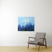 森が霧の中から目覚める タペストリー (インサイチュ(横))