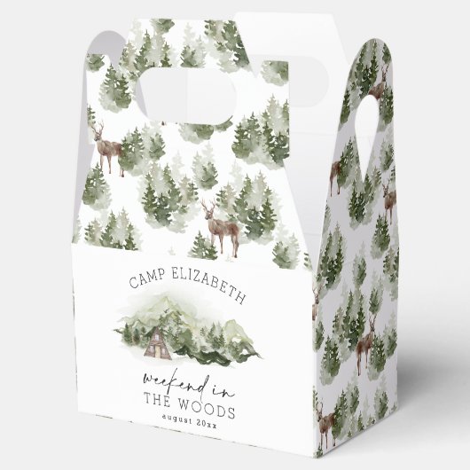 森でのキャンピングバチェロレッテウィークエンド フェイバーボックス (オープン)