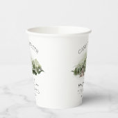 森でのキャンピングバチェロレッテウィークエンド 紙コップ (左)