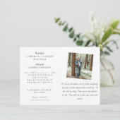 森での人生の祝い 招待状 (スタンド正面)