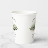 森での週末キャンピング独身最後の夜 紙コップ (右)