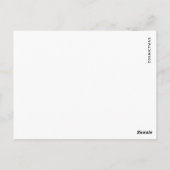 森ではブラは入れない ポストカード (裏面)