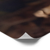 森でキノコを育てる ポスター (角)