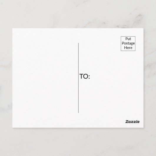 森で休むオオカミのつがい ワイルドライフ ポストカード (裏面)