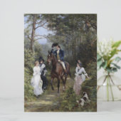 森で会う（Heywood Hardy著） カード (スタンド正面)