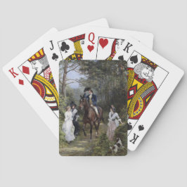 森で会う（Heywood Hardy著） トランプ