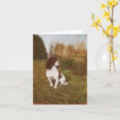 森で待っていること カード (黄色い花)