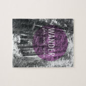 森で|は引用文あまねくさまよいます ジグソーパズル (横)