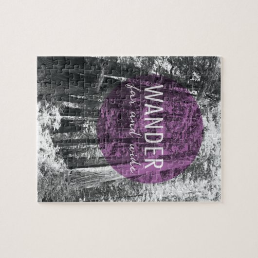 森で|は引用文あまねくさまよいます ジグソーパズル (横)