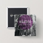 森で|は引用文あまねくさまよいます 缶バッジ (正面&裏面)