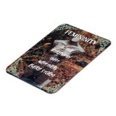 森とフェミニティの柔軟なフォトマグネット マグネット (左側)