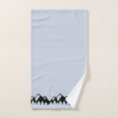 森と山の端 バスタオルセット (ハンドタオル)