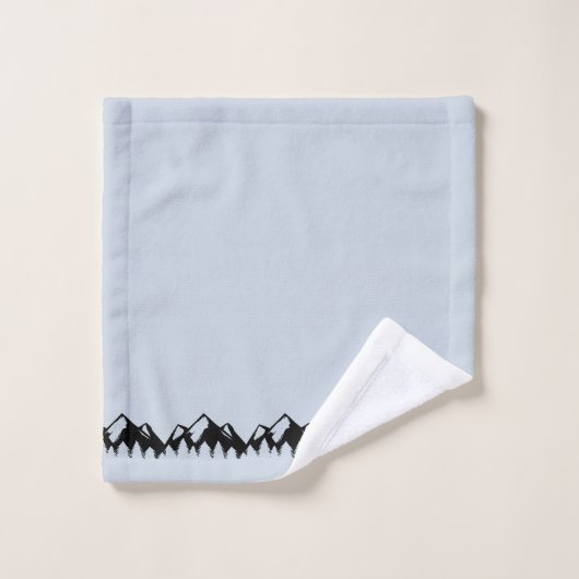 森と山の端 バスタオルセット (ウォッシュタオル)