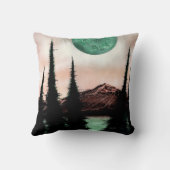 森と山 クッション (裏面)