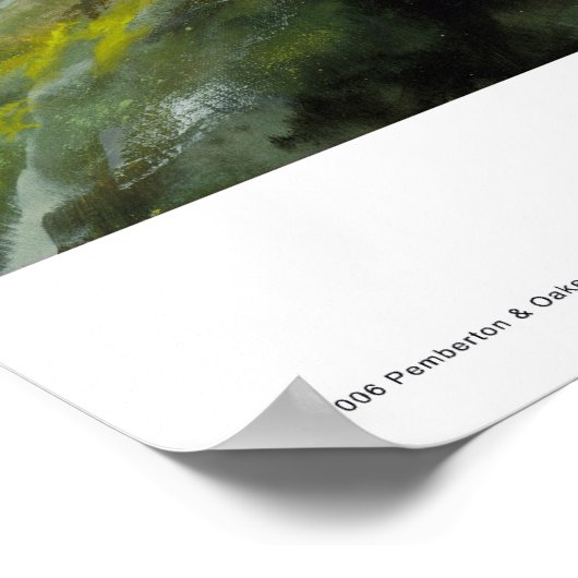 森と童話 ポスター (角)