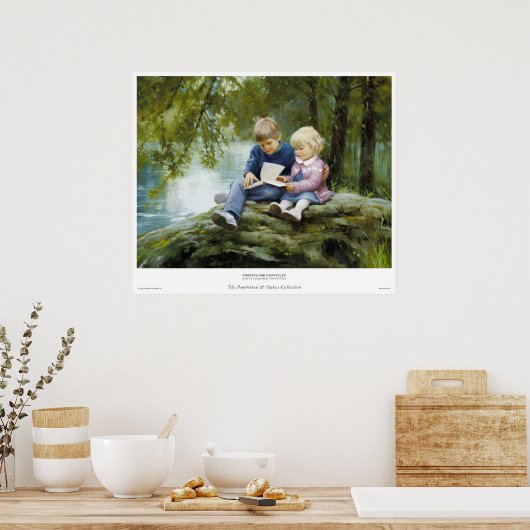 森と童話 ポスター (キッチン)