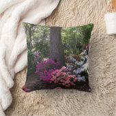 森と花のクッション クッション (ブランケット)