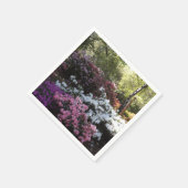 森と花の紙ナプキン スタンダードカクテルナプキン (角)