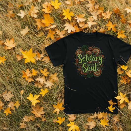 森と虹のワイルドネスデザイン Tシャツ