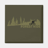 森に乗る マグネット (正面)