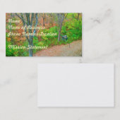 森に入る 名刺 (正面/裏面)