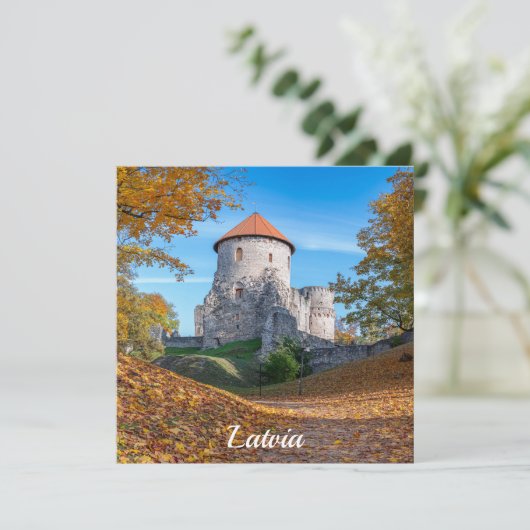 森に囲まれた中世の城 (スタンド正面)