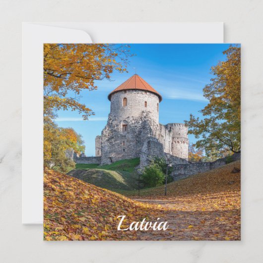 森に囲まれた中世の城 (正面)