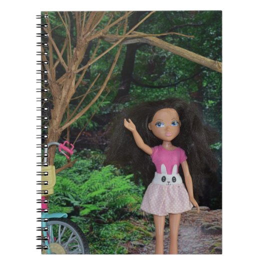 森に自転車で行く ノートブック (正面)