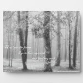 森に行く…『魂を見つけろ』 フォトプラーク (正面)