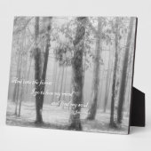 森に行く…『魂を見つけろ』 フォトプラーク (側面)