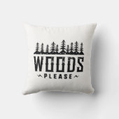 森に行って クッション (裏面)