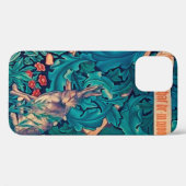 森のうさぎウィリアム・モリス Case-Mate iPhoneケース (裏面 (横))