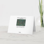 「森のうさぎ」 グリーテ絵画ィングカード カード (裏面)