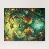 森のかわいい子ども ジグソーパズル (横)