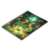 森のかわいい子供たち ノートブック (左側)