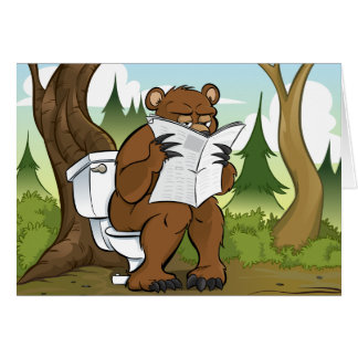 森のくまのがらくたをします