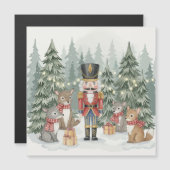 森のくるみ割り人形の水彩クリスマス (正面/裏面)