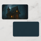 森のしおり魔女の家の秘密 名刺 (正面/裏面)