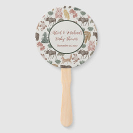 森のどうぶつベイビーシャワー ハンドファン