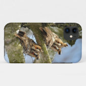 森のふたりのフクロウ、鳥、野生生物Case-Mate i Case-Mate iPhoneケース (裏面(横))