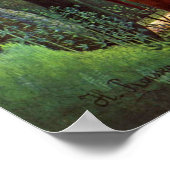 森のふちに ポスター (角)