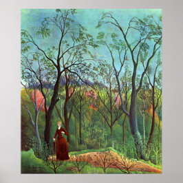 森のふちに ポスター