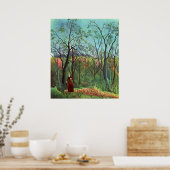 森のふちに ポスター (キッチン)